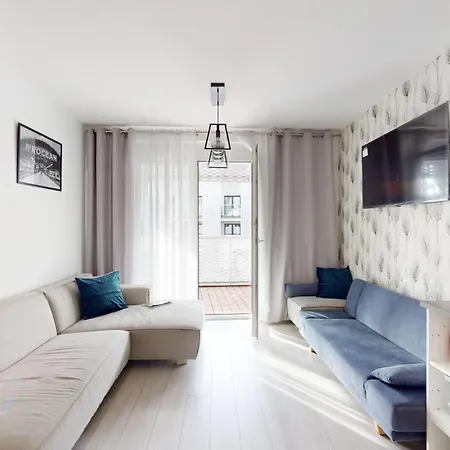Sikorskiego 3a Twin Tower - Panoramic Terrace - 3room Apartmán *