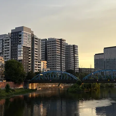 Wroapart Family Comfort At Two Towers, Stylish 2-bedroom By The Odra River 2 Balconies- Parking - 10 Min From Market Square