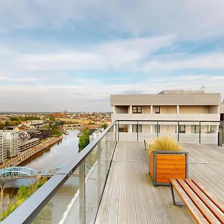 Sikorskiego 3a Twin Tower - Panoramic Terrace - 3room * Wroclaw