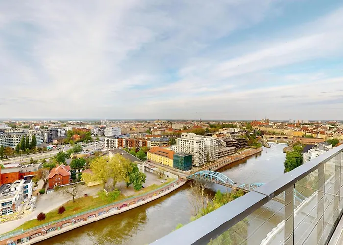 Apartman Sikorskiego 3a Twin Tower - Panoramic Terrace - 3room Wrocław